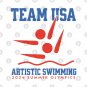 Artistic Swimming - Team Usa - Summer Olympics T-Shirt
