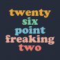 Twenty Six Point Freaking Two Marathon Runner Marathoner T-Shirt