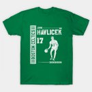 John Havlicek || White Retro T-Shirt