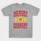 Hickory High School Huskers Basketball (Variant) T-Shirt