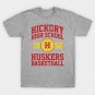 Hickory High School Huskers Basketball (Variant) T-Shirt