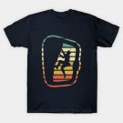 Climbing Rock Climber Carabiner Retro Design T-Shirt