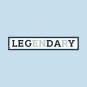 Leg Day Legendary Gym Motivation Design T-Shirt