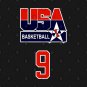 Usa Dream Team 92 - Jordan Front And Back Print T-Shirt