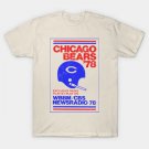 Chicago Bears 1978   --- Vintage Faded Look Design T-Shirt