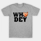 Who Dey, Cincinnati Football Design T-Shirt