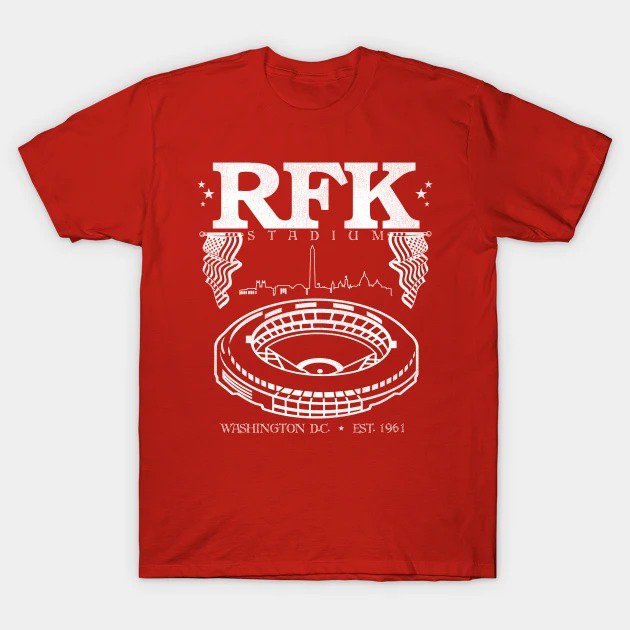 Rfk Stadium Defunct Washington Sports Arena T-Shirt