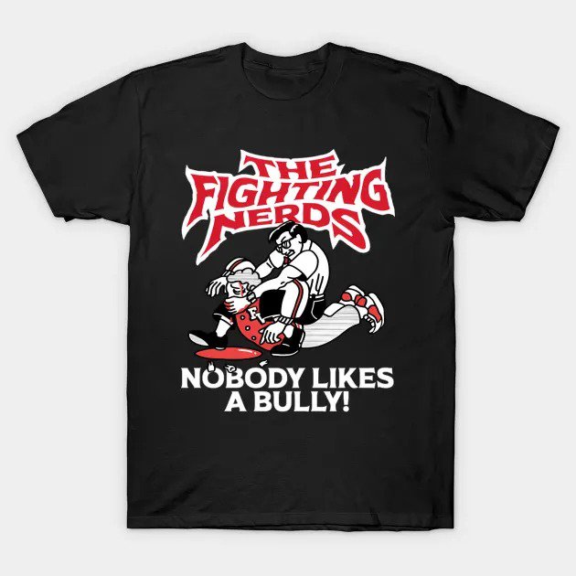 The Fighting Nerds Nobody Likes A Bully T-Shirt
