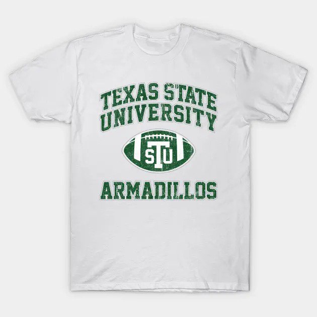 Texas State Armadillos - Necessary Roughness (Variant) T-Shirt