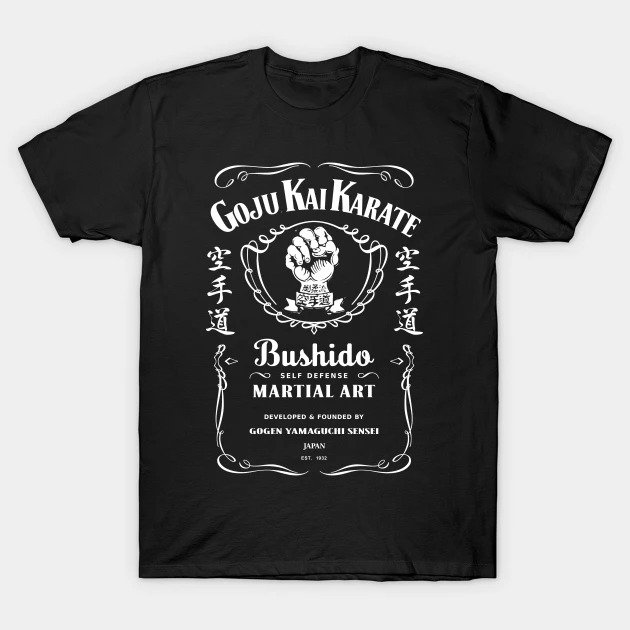 Vintage Goju Kai Karate Retro Martial Arts Budo Design T-Shirt