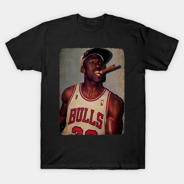 Michael Jordan Cigar T-Shirt