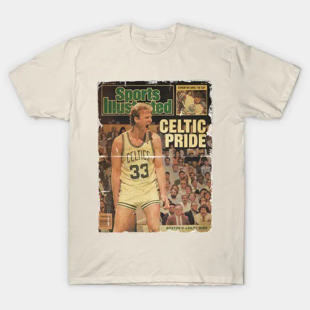 Larry Bird Pride  Vintage Cover Style T-Shirt