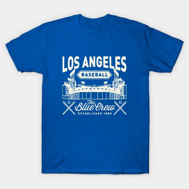 Vintage Dodger Stadium By Buck Tee T-Shirt