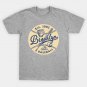 Brooklyn Dodgers Glove & Bat By Buck Tee T-Shirt