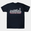 Cleveland Baseball Team All Time Legends, Cleveland City Skyline T-Shirt