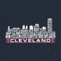 Cleveland Baseball Team All Time Legends, Cleveland City Skyline T-Shirt