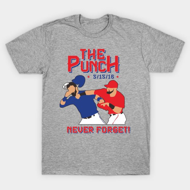The Punch Dont Mess With Texas Rangers T-Shirt