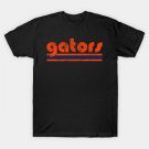 Vintage Gators Retro Three Stripes Weathered T-Shirt