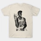 Michael Jordan Cigar - Vintage Halftone T-Shirt