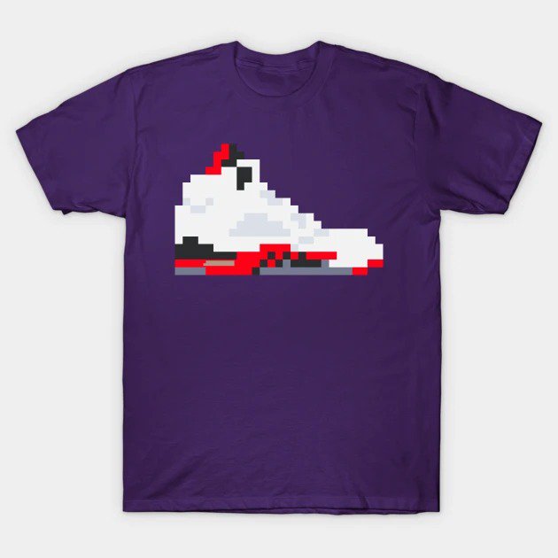 8-Bit Jordan 5S T-Shirt