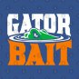 Gator Bait! - On Blue T-Shirt