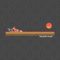 Racing The Sunset' F1 Landscape Design T-Shirt