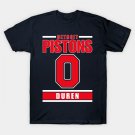 Detroit Pistons Duren 0 Basketball T-Shirt