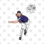 Randy Johnson Cartoon T-Shirt