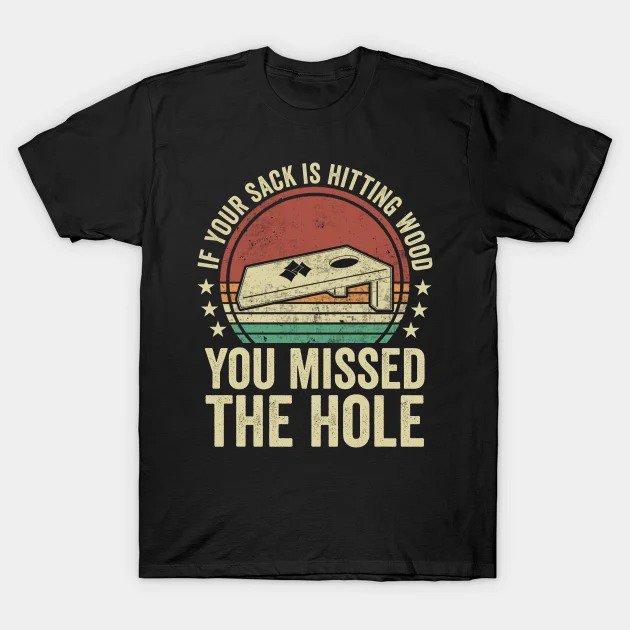 Funny Cornhole Player Corn Hole T-Shirt