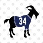 Auston Matthews Toronto Maple Leafs Jersey Goat T-Shirt