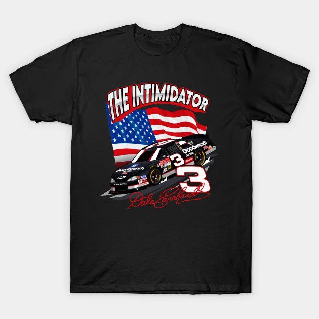 Dale Earnhardt Sr "The Intimidator" Nascar T-Shirt