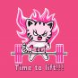 Weight Lifting Cat, Gym Girl, Fitness Girl T-Shirt