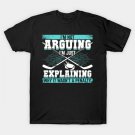 Funny Ice Hockey Player Gift T-Shirt