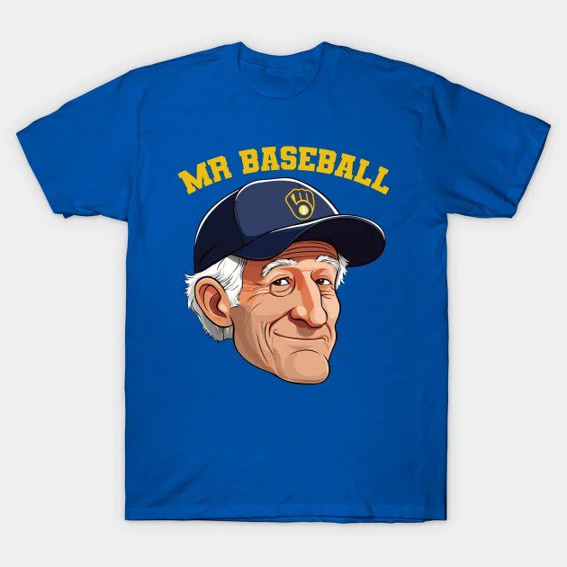 Mr Baseball Bob Uecker Baseball Fan Tribute T-Shirt