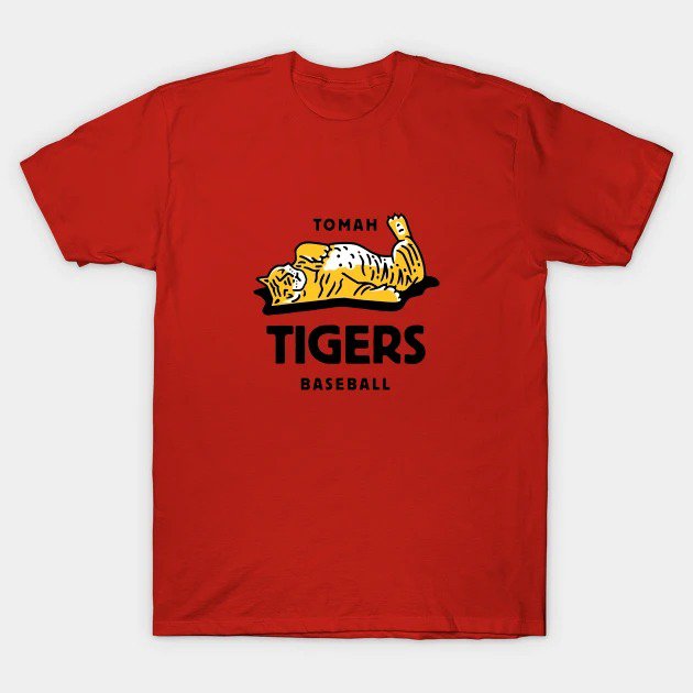 Tomah Tigers - Sleeping Tiger (Light) T-Shirt