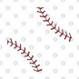 Baseball Ball Laces T-Shirt