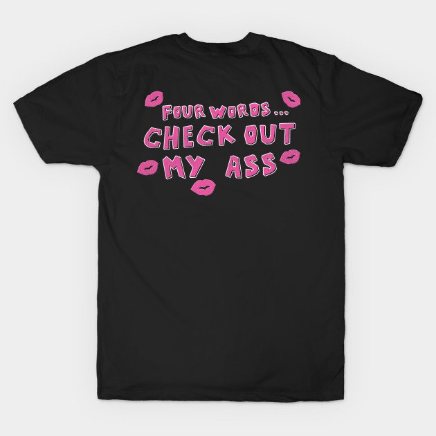 Mr Ass Wrestling (Front/Back Print) T-Shirt