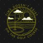 Time Doesn'T Exist On The Golf Course - Vintage Design T-Shirt