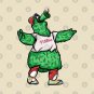 Phillie Phanatic Philadelphia Mascot Illustration T-Shirt