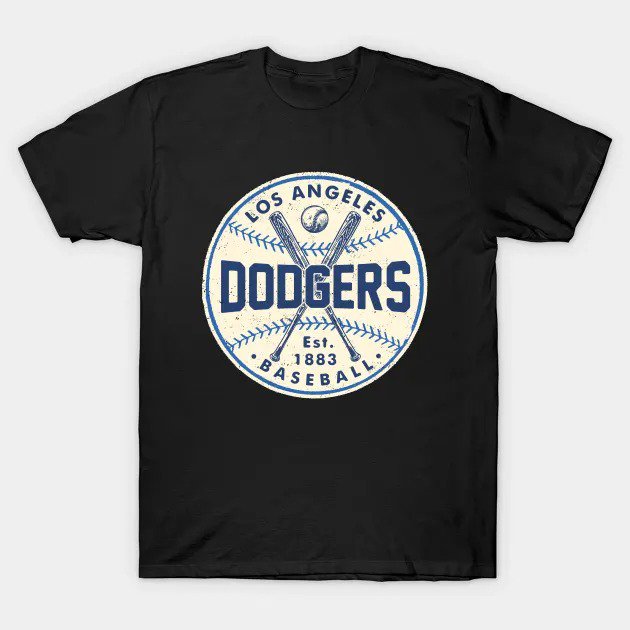 Old Style Dodgers 1 By Buck Tee T-Shirt