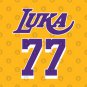 Luka Doncic Lakers Jersey Yellow (Front/Back Print) T-Shirt