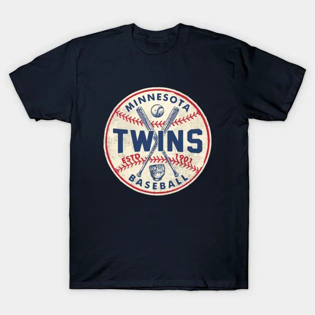 Throwback Minnesota Twins 1 By Buck Tee T-Shirt