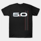 5.0L V8 Mustang Gt T-Shirt