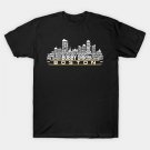 Boston Hockey Team All Time Legends, Boston City Skyline T-Shirt