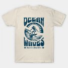 Ocean Vibes - Surfing Woman - Surfer T-Shirt