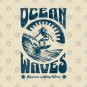 Ocean Vibes - Surfing Woman - Surfer T-Shirt