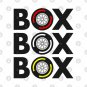 ""Box Box Box"" F1 Tyre Compound Design T-Shirt