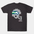 Sea Seahawks Tecmo Bowl Helmet T-Shirt