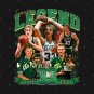 Larry Bird Legend Air Bird Basketball Signature Vintage Retro 80S 90S Bootleg Rap Style T-Shirt