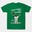 Oakland Man Of Steal - Rickey Henderson T-Shirt